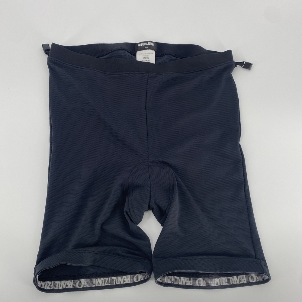 2pc Pearl Izumi Bike Shorts w Clip on Padded Liner -Mountain Cycling Men's Large - Picture 7 of 9